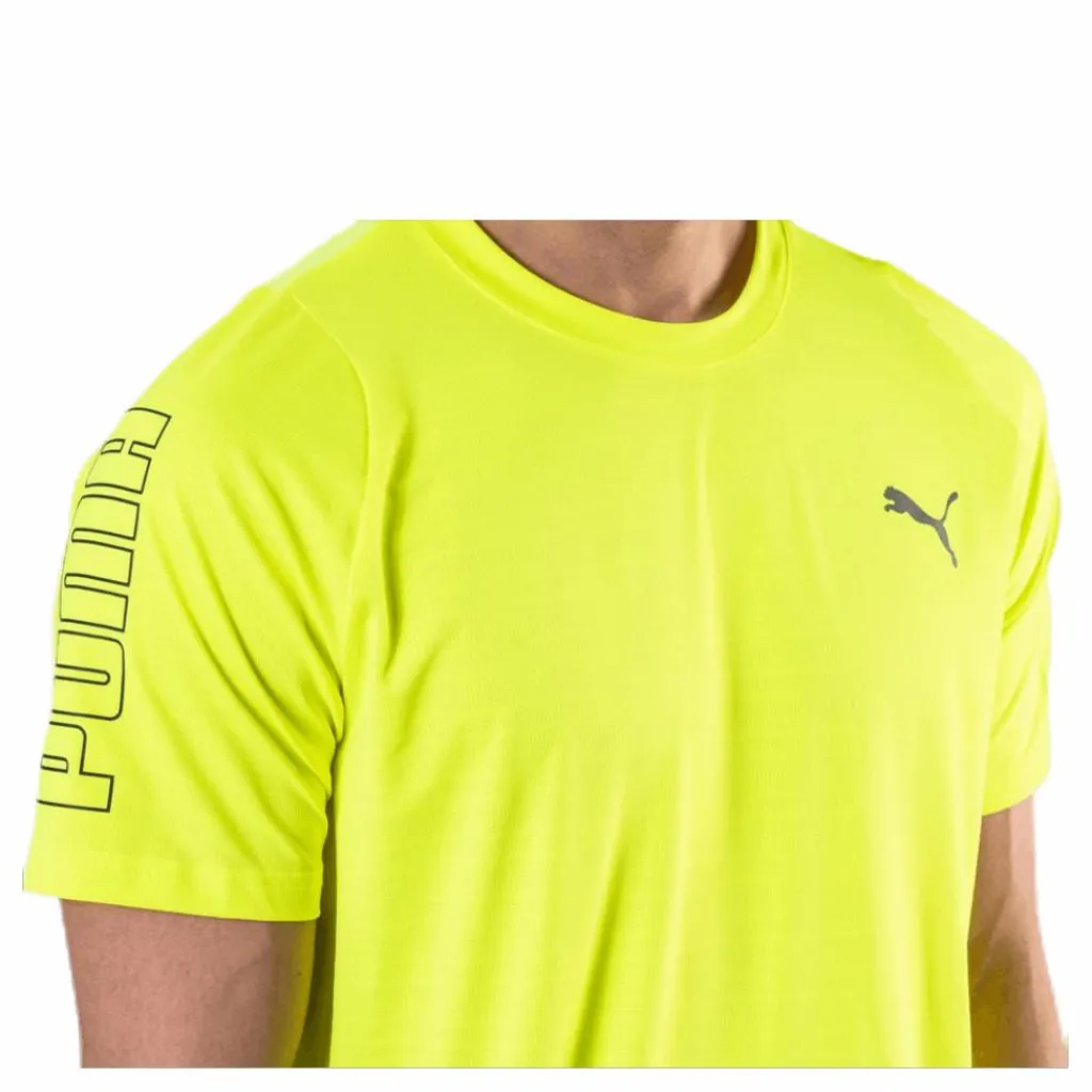 Puma Power Thermo R+ Tee Yellow* T-Shirts|Träning