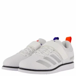adidas Powerlift 5 Weightlifting Shoes Cloud White / Silver Metallic / Core Black* Träning|Träningsskor