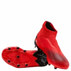 adidas Predator 20.3 Firm Ground Boots Active Red / Cloud White / Core Black*Barn Fotboll|Fotbollsskor