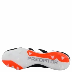 adidas Predator 24 Pro Firm Ground Boots Core Black / Cloud White / Solar Red* Fotboll|Fotbollsskor