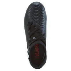 adidas Predator Edge.3 Firm Ground Boots Core Black / Cloud White / Vivid Red*Barn Fotboll|Fotbollsskor
