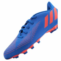 adidas Predator Edge.4 Flexible Ground Boots Hi-Res Blue / Turbo / Hi-Res Blue*Barn Fotboll|Fotbollsskor