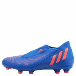 adidas Predator Edge.3 Laceless Firm Ground Boots Hi-Res Blue / Turbo / Hi-Res Blue*Barn Fotboll|Fotbollsskor