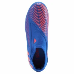 adidas Predator Edge.3 Laceless Firm Ground Boots Hi-Res Blue / Turbo / Hi-Res Blue*Barn Fotboll|Fotbollsskor