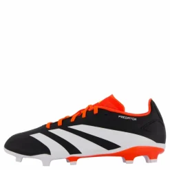 adidas Predator League Firm Ground Football Boots Core Black / Cloud White / Solar Red*Barn Fotboll|Fotbollsskor
