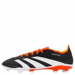 adidas Predator League Firm Ground Football Boots Core Black / Cloud White / Solar Red* Fotboll|Fotbollsskor
