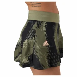 adidas Tennis Printed Match Skirt P.blue 000/brown* Kjolar Och Klänningar|Racketsporter