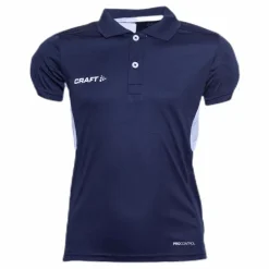 Craft Pro Control Impact Polo Blue*Barn Racketsporter|T-Shirts