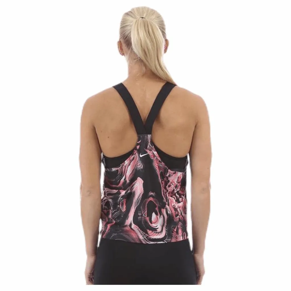 Nike Pro Coral Print Tank Pink* Linnen|Träning