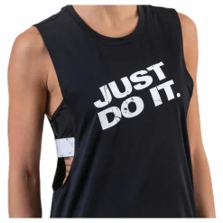 Nike Pro Marble Grx Loose Tank White/Black* Linnen|Träning