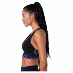 Nike Pro Medium Pad Mesh Bra Black* Löpning|Träning