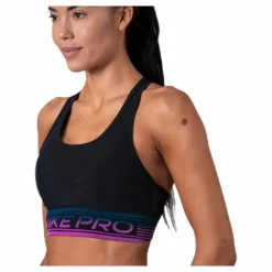 Nike Pro Medium Pad Mesh Bra Black* Löpning|Träning