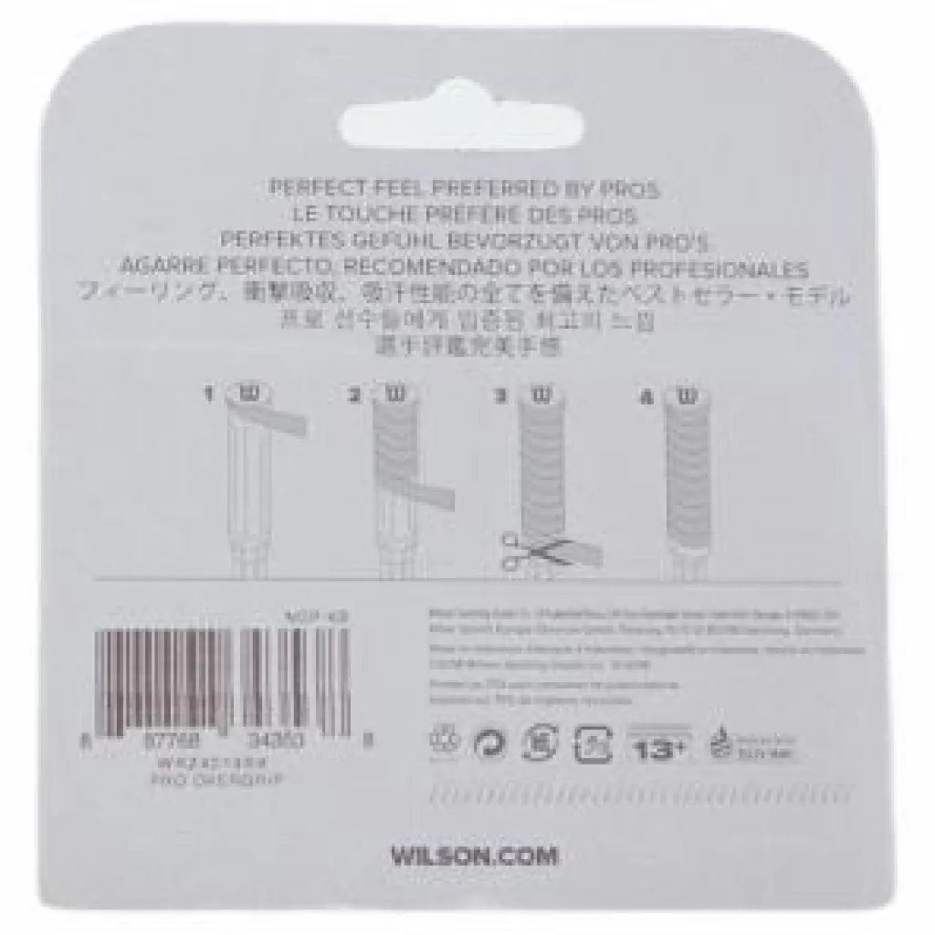 Wilson Pro Overgrip Black* Racketsporter|Racket Och Bollar