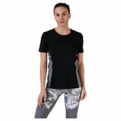 Nike Pro Short-Sleeve Top Black/Grey* T-Shirts|Träning