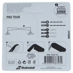Babolat Pro Tour 3-Pack white* Racketsporter|Racket Och Bollar
