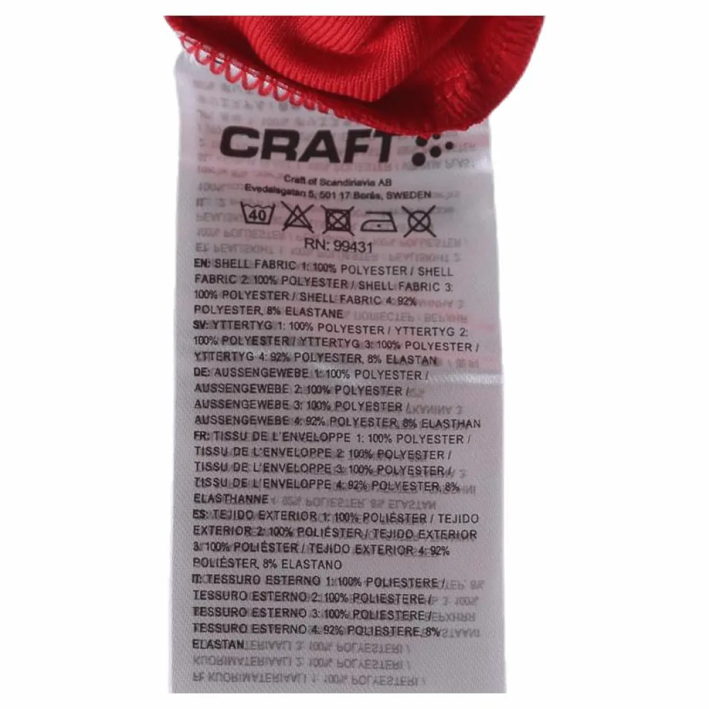 Craft Progress Jacket M Red* Fotboll|Jackor