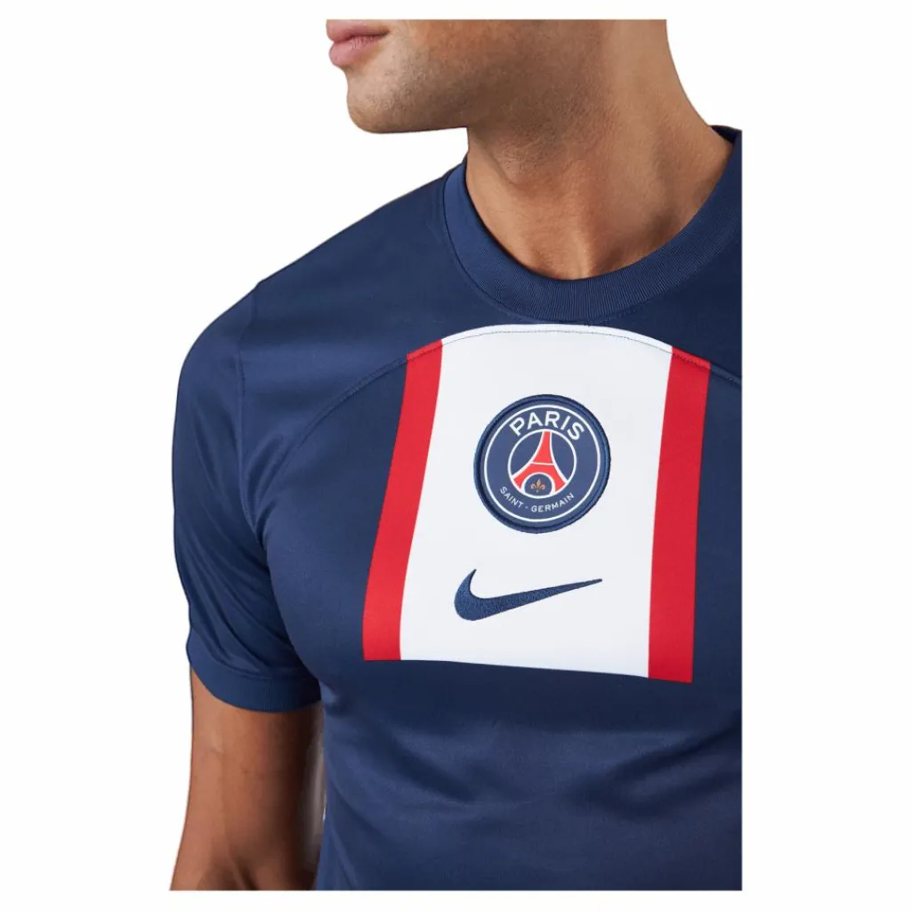 Nike Psg M Nk Df Stad Jsy Ss Hm Midnight Navy/white/midnight N* T-Shirts|Träning
