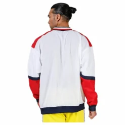 Tommy Hilfiger Sport Pull Over Jacket With Rib Red* Jackor|Träning
