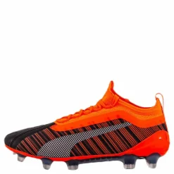 Puma One 5.1 FG/AG Junior Black/Red*Barn Fotboll|Fotbollsskor