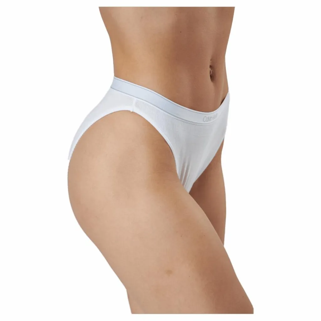 Calvin Klein Pure Fashion Cheeky Bikini Brief White* Simning|Badkläder