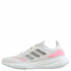 adidas Pureboost 22 Shoes Cloud White / Silver Metallic / Beam Pink* Löpning|Löparskor
