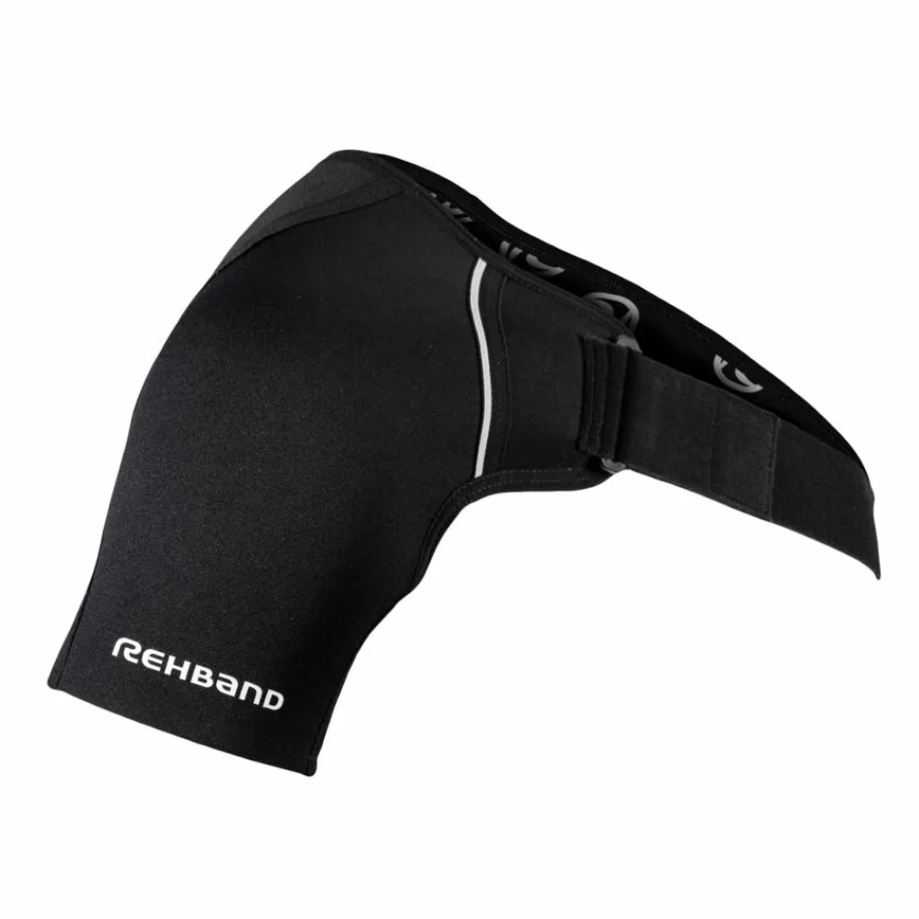 Rehband Qd Shoulder Support Left 3mm Black* Hjälmar Och Skydd|Träning