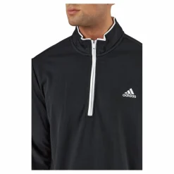 adidas Quarter-Zip Sweatshirt Black* Golf|Tröjor
