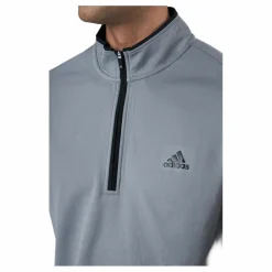 adidas Quarter-Zip Sweatshirt Grey Three* Golf|Tröjor