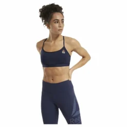 Reebok RC Skinny Bra Blue* Sport-Bh:Ar|Träning