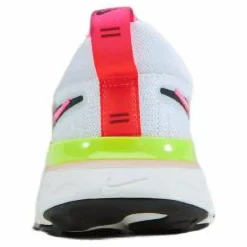 Nike React Infinity Run Flyknit 2 W White/black-sail-pink Blast* Löpning|Löparskor