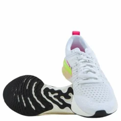 Nike React Infinity Run Flyknit 2 W White/black-sail-pink Blast* Löpning|Löparskor