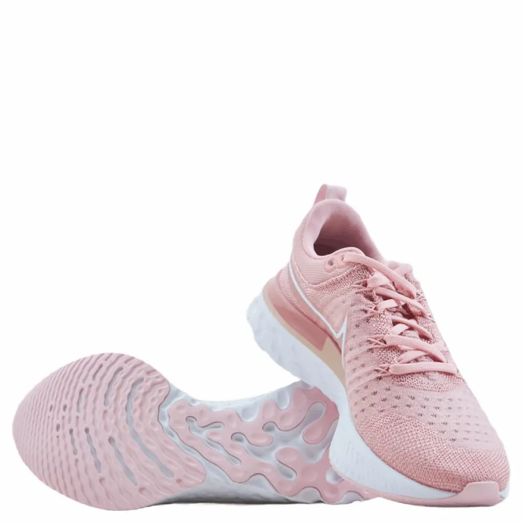 Nike React Infinity Run Flyknit 2 Pink/White* Löpning|Löparskor