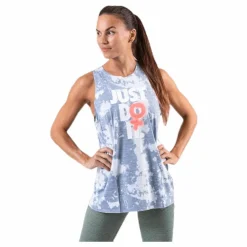 Nike Rebel Sleeveless Top Patterned/Black* Träning|Linnen