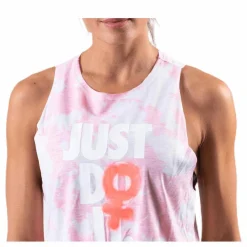 Nike Rebel Sleeveless Top Pink/Patterned* Träning|Linnen