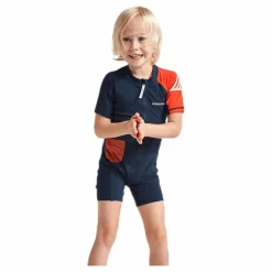 Didriksons Reef Kids Swimsuit Blue*Barn Simning|Badkläder