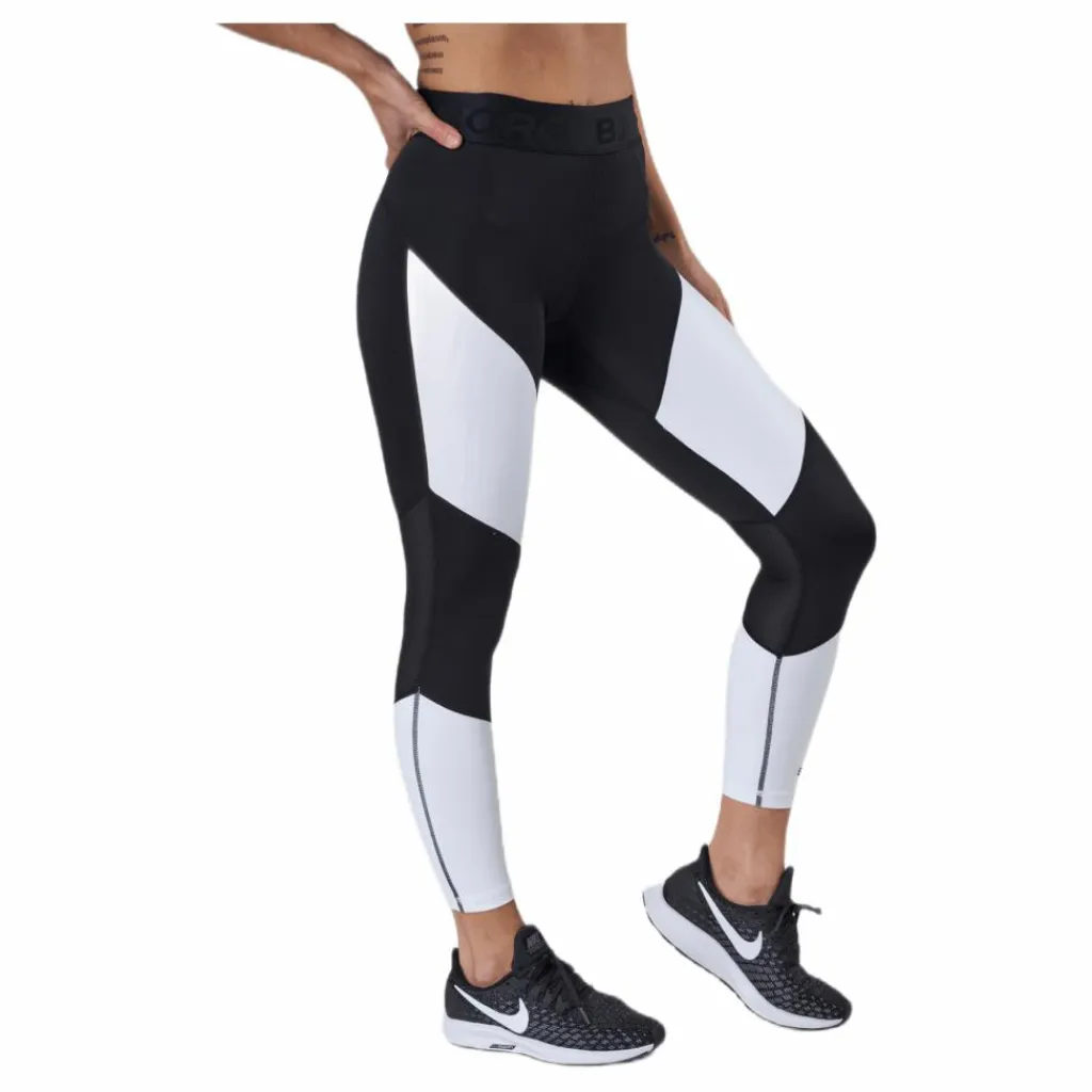 Björn Borg Regular Block Tights White* Tights|Träning