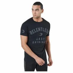 GASP Relentless Skull Tee Washed Black* T-Shirts|Träning