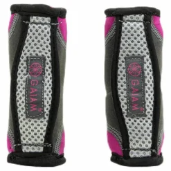 Gaiam Restore Walking Weights 2Lb Set Pink/Grey* Träningsutrustning|Träning