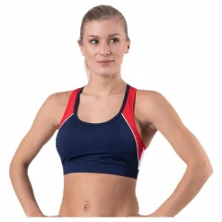 ASICS Retro Tokyo Bra Grey/Red* Sport-Bh:Ar|Löpning