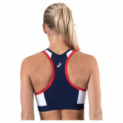 ASICS Retro Tokyo Bra Grey/Red* Sport-Bh:Ar|Löpning