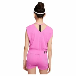 Nike Reversible Seamless Junior Pink*Barn T-Shirts|Träning