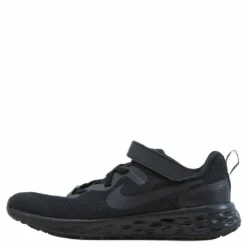 Nike Revolution 6 Little Kids' Shoes BLACK/BLACK-DK SMOKE GREY*Barn Löpning|Löparskor