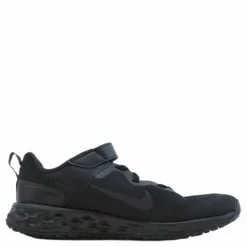 Nike Revolution 6 Little Kids' Shoes BLACK/BLACK-DK SMOKE GREY*Barn Löpning|Löparskor