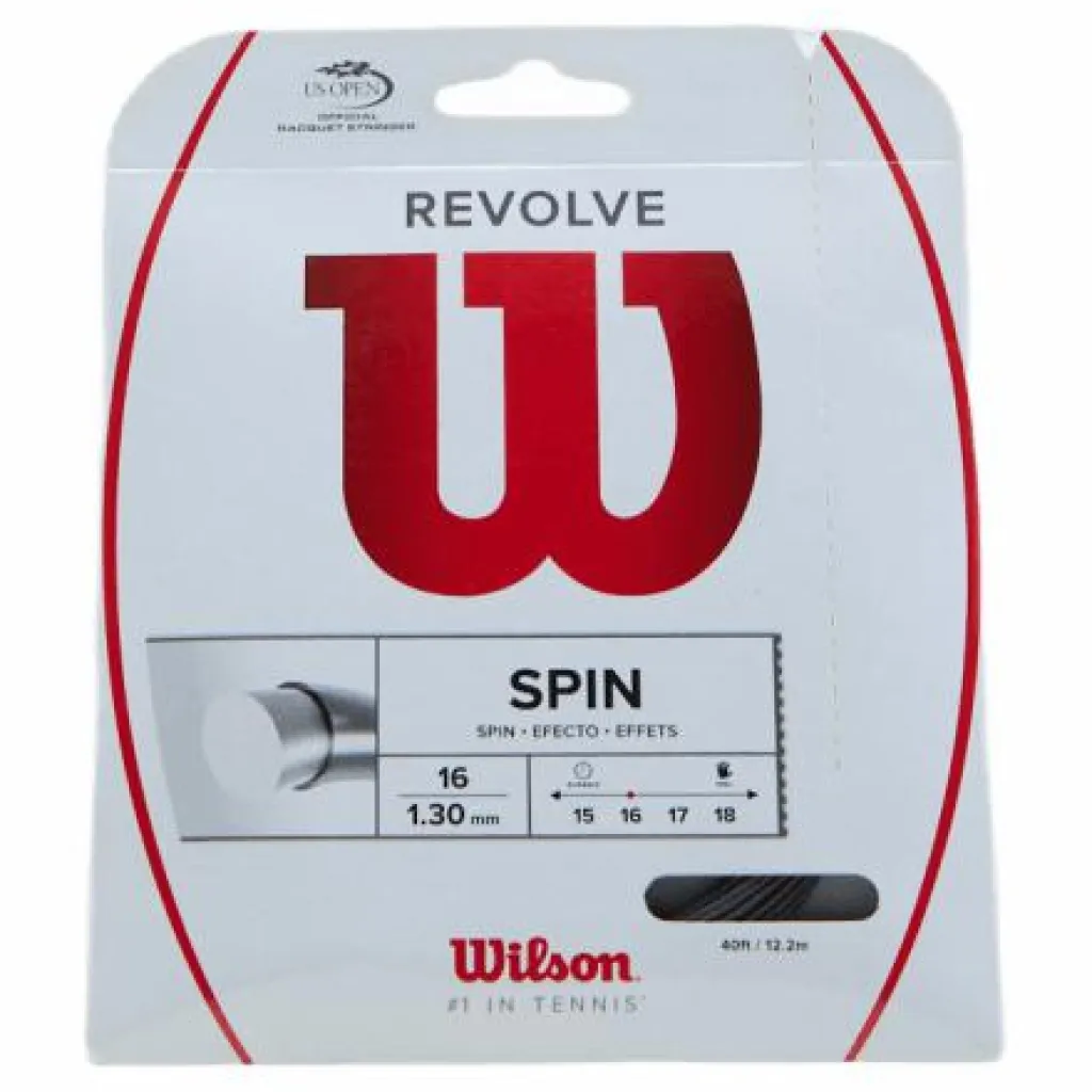 Wilson Revolve 16 Black* Racketsporter