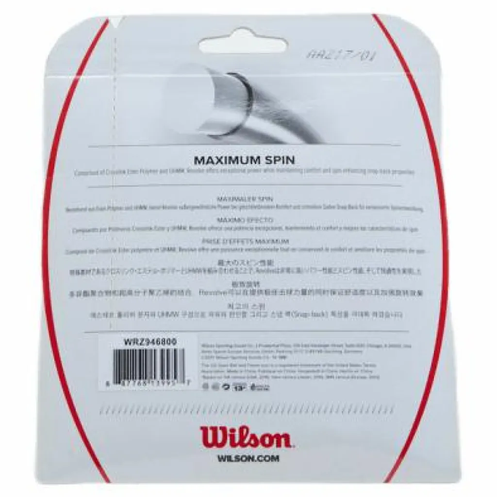 Wilson Revolve 16 Black* Racketsporter