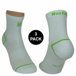 Norfolk Rhino Repreve Socks White* Fotboll|Strumpor