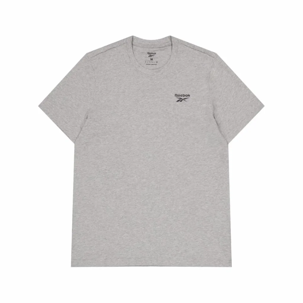 Reebok Ri Left Chest Logo Tee Mgreyh* Träning|T-Shirts