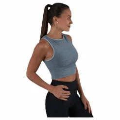Better Bodies Rib Seamless Top Grey* Sport-Bh:Ar|Träning