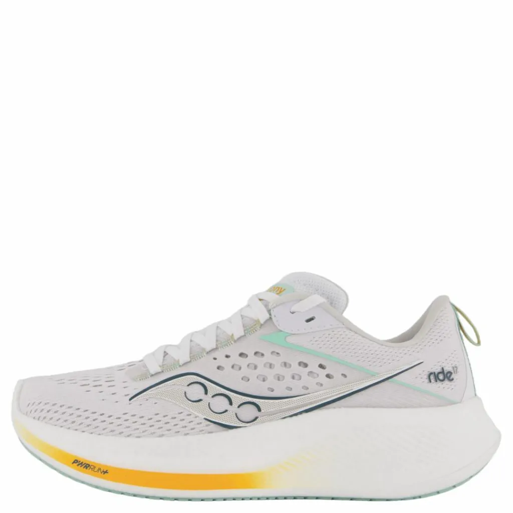 Saucony Ride 17 Women White/peel* Löpning|Löparskor