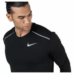 Nike Rise 365 LS Black/Silver* Tröjor|Löpning